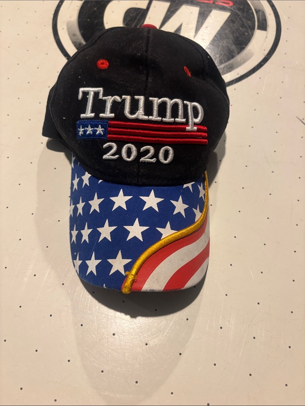 Trump 2020 Embroidered Baseball Cap - Black, Blue, Red, White